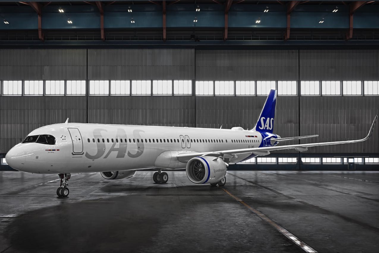 SAS A321LR